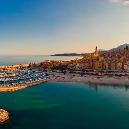 Victoria Sole & Mare With Sea View Terrace - Happy * Menton